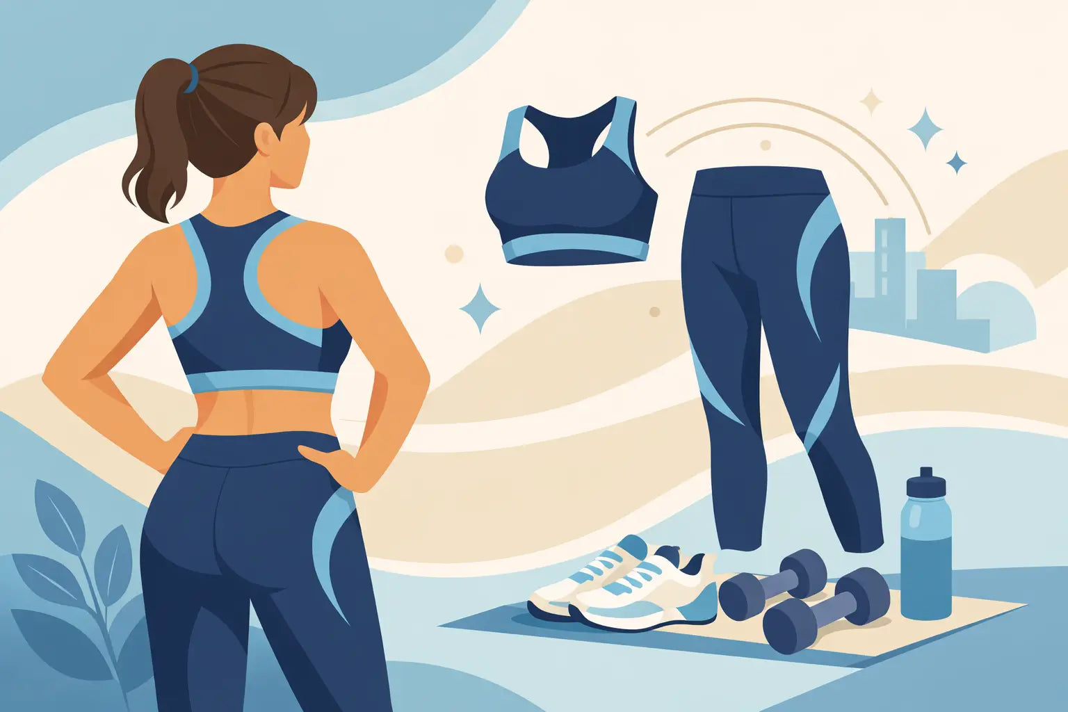 Why a Matching Sports Bra and Leggings Set Wins