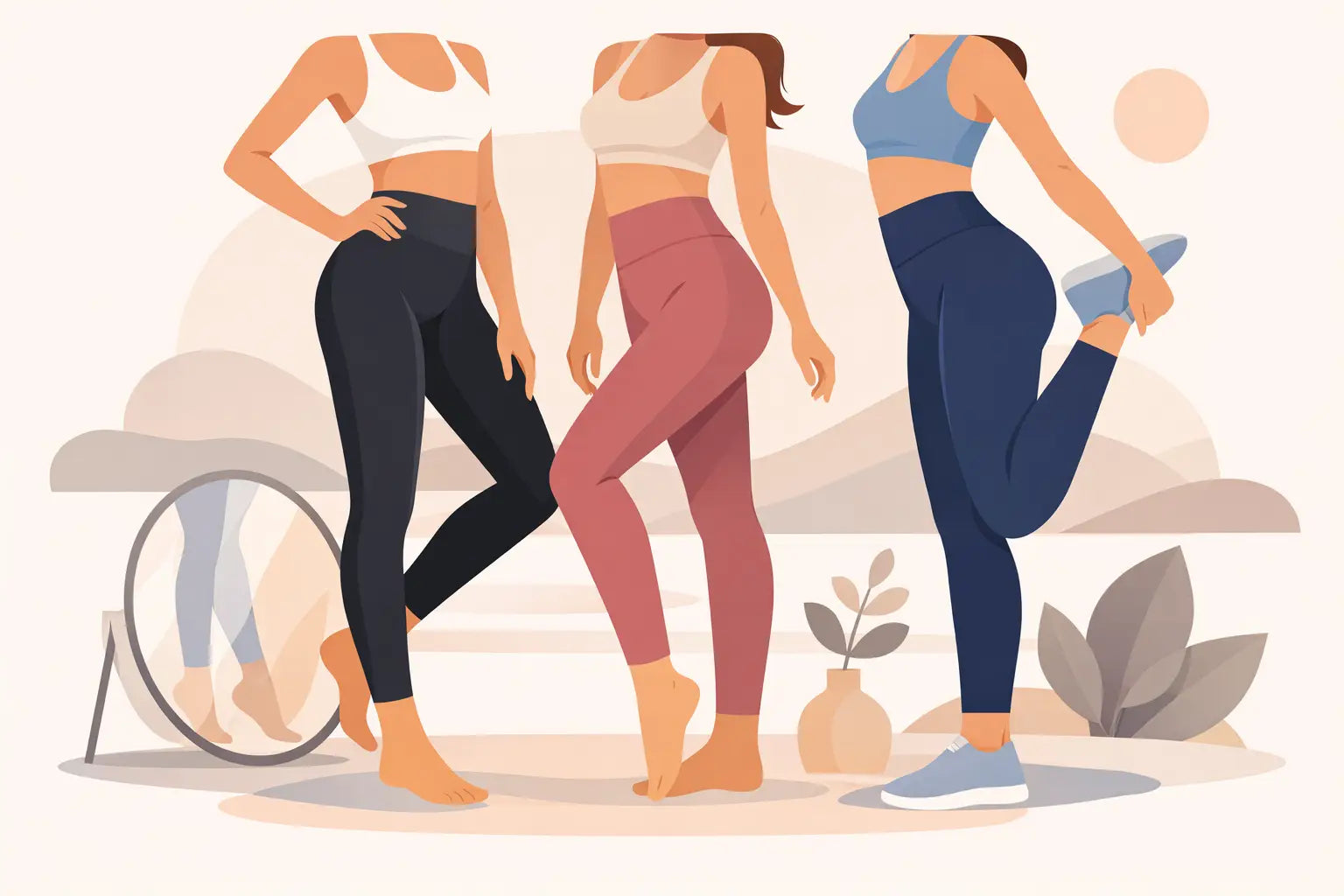 Most Flattering High Waisted Leggings